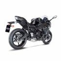 LEOVINCE KAWASAKI NINJA 650 / Z650 / 2017 2020 UNDERBODY INOX complete line not approved 14170