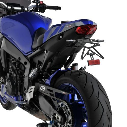 yamaha MT09 / SP 2021 2022 support de plaque ALU noir SUP09EVO + platine de fixation