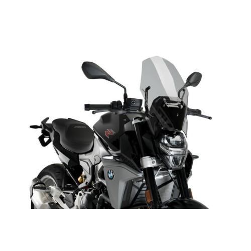 PUIG windshield NEW GENERATION TOURING (with mounting bracket) BMW F 900 R / 2020 2024 ref 20362