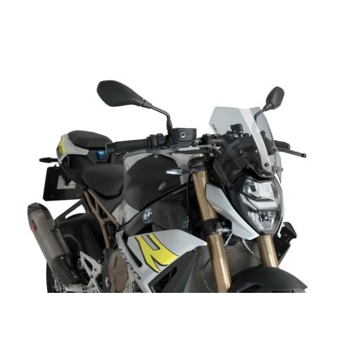 PUIG saute-vent NEW GENERATION Sport (sur support d'origine bmw) BMW S 1000 R / M 1000 R / 2021 2024 ref 20887