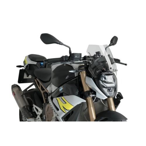 PUIG saute-vent NEW GENERATION Sport (sur support d'origine bmw) BMW S 1000 R / M 1000 R / 2021 2024 ref 20887