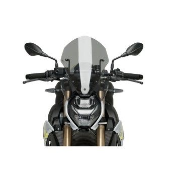 PUIG saute-vent NEW GENERATION Touring (sur support d'origine bmw) BMW S 1000 R / M 1000 R / 2021 2024 ref 20889