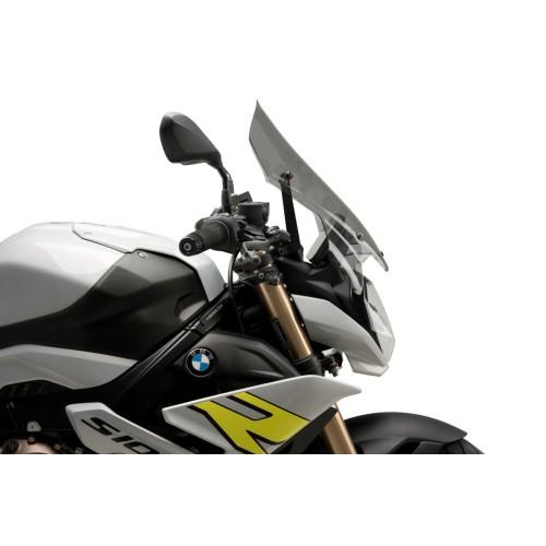 PUIG windshield NEW GENERATION TOURING (on bmw original support) BMW S 1000 R / M 1000 R / 2021 2024 ref 20889