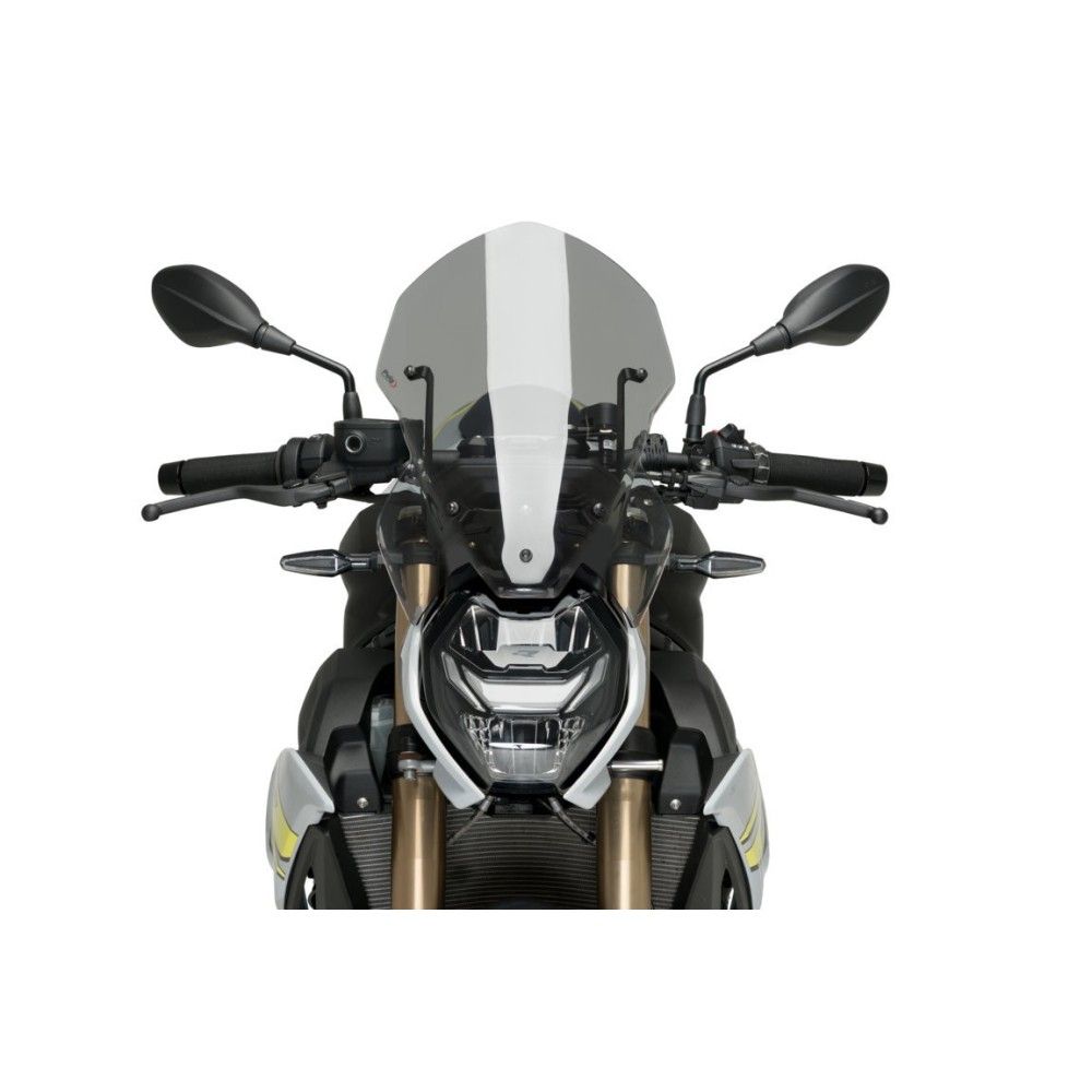 PUIG saute-vent NEW GENERATION Touring (avec support montage) BMW S 1000 R / M 1000 R / 2021 2024 ref 20888