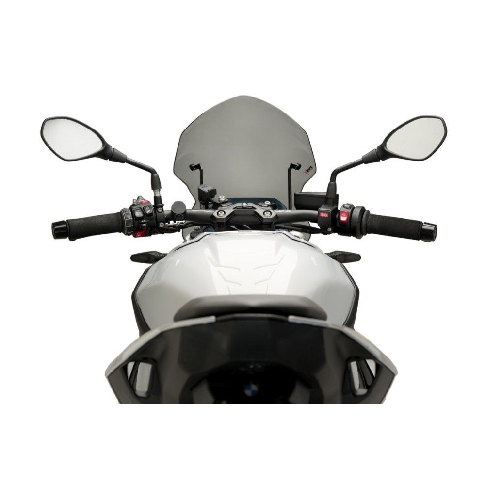 PUIG saute-vent NEW GENERATION Touring (avec support montage) BMW S 1000 R / M 1000 R / 2021 2024 ref 20888