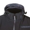 HARISSON blouson moto STEWART homme été noir