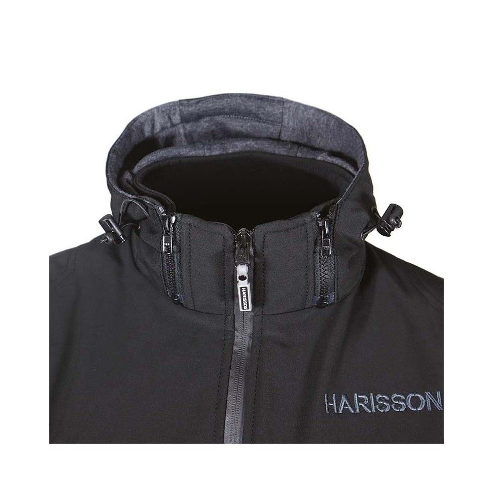 HARISSON motorcycle jacket STEWART men's summer black