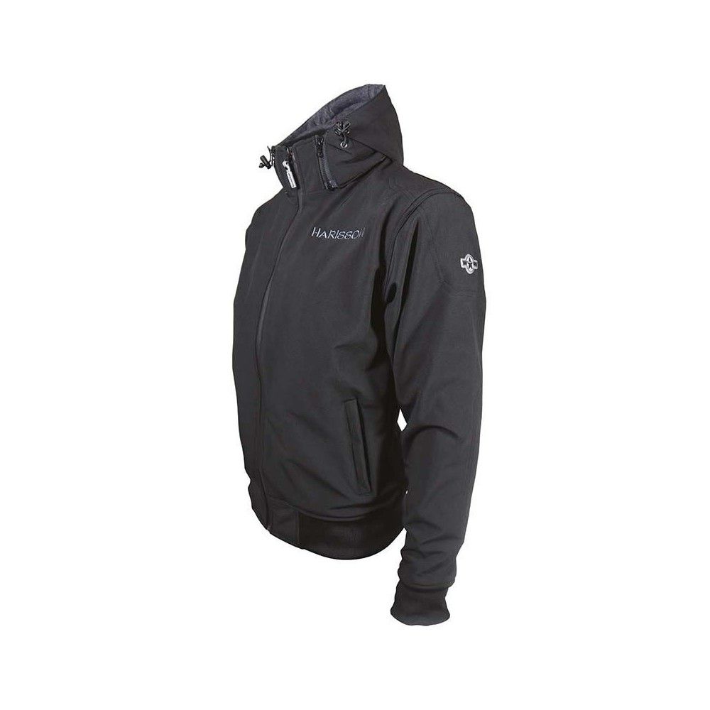 HARISSON blouson moto STEWART homme été noir