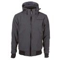 HARISSON blouson moto STEWART homme été anthracite