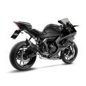 LEOVINCE YAMAHA YZF-R7 / 2021 2022 FACTORY S INOX BLACK ligne d'échappement NON HOM 14405SB