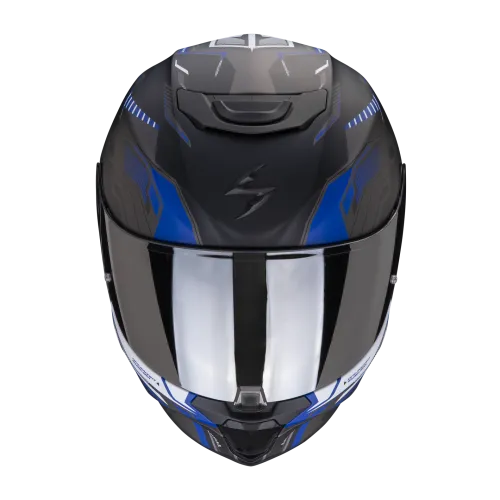 scorpion-helmet-exo-491-haut-fullface-moto-scooter-matt-black-silver-blue