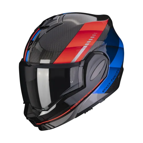 scorpion-casque-modulaire-exo-tech-evo-carbon-genius-moto-scooter-noir-bleu-rouge