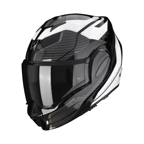 scorpion-helmet-exo-tech-evo-animo-flipback-moto-scooter-black-white