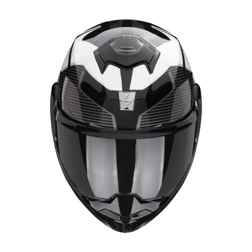 scorpion-helmet-exo-tech-evo-animo-flipback-moto-scooter-black-white