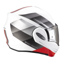 scorpion-casque-modulaire-exo-tech-evo-genre-moto-scooter-blanc-mat-argent-rouge