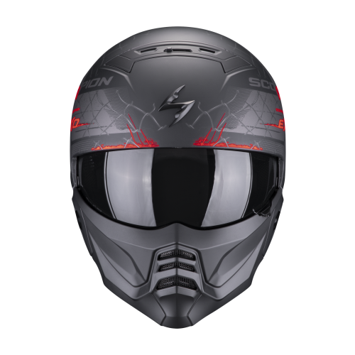scorpion-helmet-street-fight-exo-combat-ii-xenon-modular-moto-scooter-matt-black-red