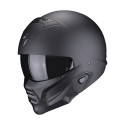 SCORPION casque modulaire EXO-COMBAT II SOLID moto scooter Noir mat