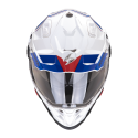 SCORPION casque cross ADF-9000 AIR DESERT moto scooter Blanc Bleu Rouge