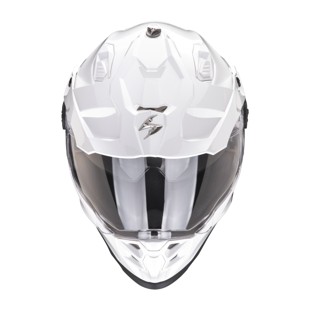 SCORPION casque cross ADF-9000 AIR SOLID moto scooter Blanc perle