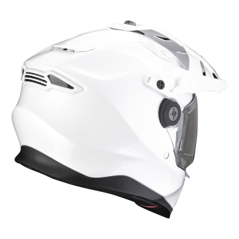 SCORPION cross helmet ADF-9000 AIR SOLID moto scooter pearl White