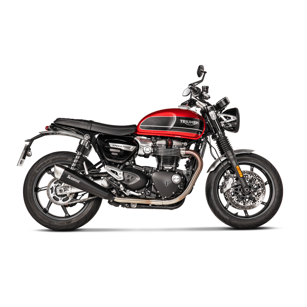 アクラポビッチ TRIUMPH THRUXTON 1200RS 16-20 e4仕様 ブラック仕様 