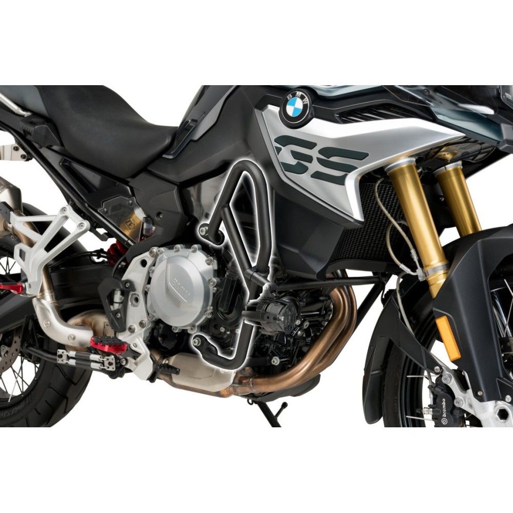 PUIG protections tubulaires pare carters BMW F 750 GS / F 800 GS / F 850 GS / 2021 2024 ref 21126