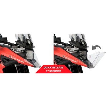 PUIG Protection de phare SUZUKI DL 1050 V-STROM / XT / EXPLORER / TECH /  2020 2024 ref 20413