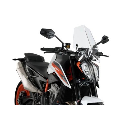 PUIG NEW GENERATION SPORT wind shield KTM 790 / 890 DUKE / GP / R / L / 2018 2024 ref 9668