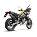 LEOVINCE APRILIA TUAREG 660 / 2022 LV ONE EVO INOX BLACK silencer exhaust EURO5 14402EB