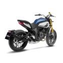 LEOVINCE CF MOTO 700 CL-X HERITAGE / SPORT / 2021 2022 LV-10 INOX BLACK pot échappement EURO5 15256B