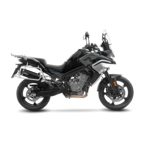 LEOVINCE CF MOTO 800 MT / HUSQVARNA NORDEN 901 / KTM 790 / 890 ADVENTURE / 2019 2022 LV ONE EVO INOX BLACK pot EURO5 14414EB