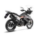 LEOVINCE CF MOTO 800 MT / HUSQVARNA NORDEN 901 / KTM 790 / 890 / 2019 2022 LV ONE EVO INOX BLACK exhaust EURO5 14414EB