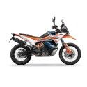 LEOVINCE CF MOTO 800 MT / HUSQVARNA NORDEN 901 / KTM 790 / 890 / 2019 2022 LV ONE EVO INOX BLACK exhaust EURO5 14414EB