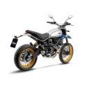 LEOVINCE DUCATI SCRAMBLER 800 DESERT SLED / 2021 2022 LV-10 INOX BLACK RACING pot échappement NON HOM 15254B