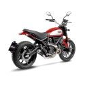 LEOVINCE DUCATI SCRAMBLER 800 ICON / DARK / NIGHTSHIFT / 2021 2022 LV-10 INOX BLACK RACING exhaust Not Approved 15250B