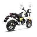 LEOVINCE HONDA MSX 125 / GROM / 2022 LV-10 INOX BLACK DOUBLE complete line Not Approved 15253B