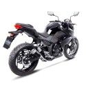 LEOVINCE KAWASAKI Z / NINJA / 250 / 300 / R / ABS / 2013 2016 LV-10 INOX BLACK pot échappement NON HOM 15205B