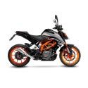 LEOVINCE KTM DUKE 125 / 390 / 2021 2022 LV-10 INOX pot échappement NON HOM 15249