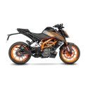 LEOVINCE KTM DUKE 125 / 390 / 2021 2022 LV-10 INOX FULL BLACK pot échappement NON HOM 15249FB