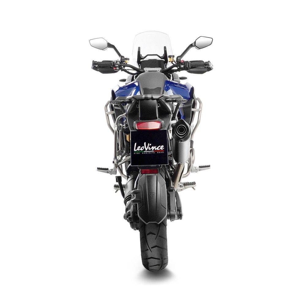 LEOVINCE TRIUMPH TIGER 1200 GT / RALLY / PRO / 2022 LV ONE EVO INOX silencer exhaust EURO5 14421E