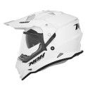 NOX casque cross moto N312 Blanc Perle