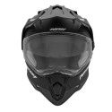 NOX casque cross moto N312 Noir brillant