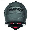 NOX casque cross moto N312 Titane mat