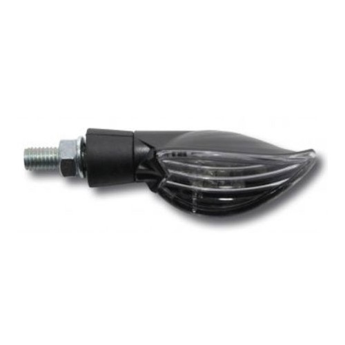 ERMAX N°42 black ALMOND with white led indicators E4 approved