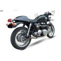 IXIL Triumph THRUXTON 865 / 2004 2015 paire de pots d'échappement OVC11SS NON HOM OT470SS-OT471SSS