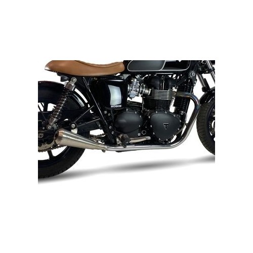 IXIL Triumph BONNEVILLE T100 / 2007 2015 paire de pots d'échappement OVC11SS NON HOM OT476SSS-OT477SSS