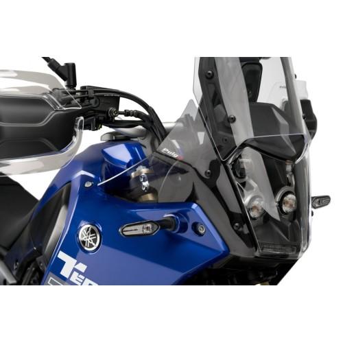 PUIG Déflecteur bulle frontale extended YAMAHA TENERE 700 / RALLY EDITION / 2019 2024 ref 21263