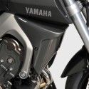 yamaha MT09 2014 2015 2016 écopes de radiateur BRUT