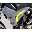 ERMAX yamaha MT07 2014 2015 2016 2017 écopes de radiateur PEINT