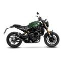 LEOVINCE BENELLI LEONCINO 800 / 2022 2023 LV-10 INOX FULL BLACK silencer exhaust EURO5 15258FB